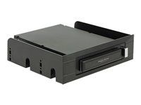 Skladovací mobilní rack - 2.5" - černá