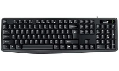 Genius KB-117/Drátová USB/CZ-SK layout/Černá