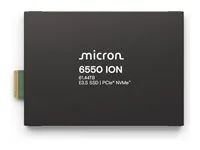 Micron 6550 ION - SSD - Enterprise - šifrovaný - 30.72 TB - interní - E3.S - U.2 PCIe 5.0 x4 (NVMe) - SHA-512, FIPS 140-3 Level 2 - TCG Opal Encryption 2.02, Self-Encrypting Drive (SED) - kompatibilní s TAA (balení 10)