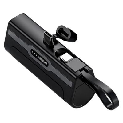 PowerNeed EP50, 5000mAh Powerbank, USB C, blk