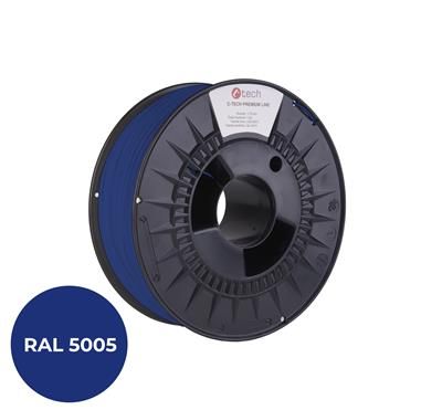 Filament C-TECH PREMIUM LINE, ASA, signální modrá, RAL5005, 1,75mm, 1kg