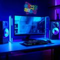 MANTA GAME ROOM, LED Neon plexi dekorace