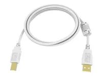 Kabel USB - USB typ B (M) do USB (M) - USB 2.0 - 5 m - bílá