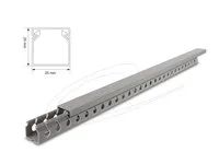 Wiring Duct 25 x 25 mm - length 1 m grey