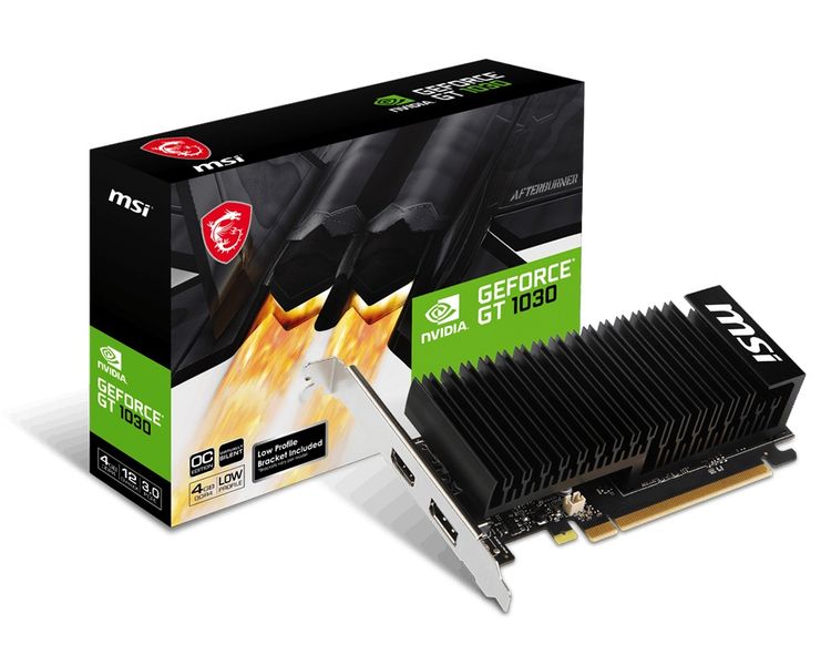 Msi gt 1030 4GHD4 lp oc
