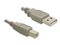 Kabel USB - USB (M) do USB typ B (M) - USB 2.0 - 1.8 m