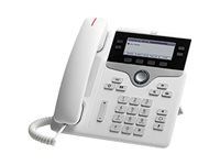 Telefon VoIP - SIP, SRTP - 4 linky - bílá - kompatibilní s TAA