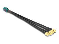Cable Mini FAKRA Z jack quad to 4 x SMA