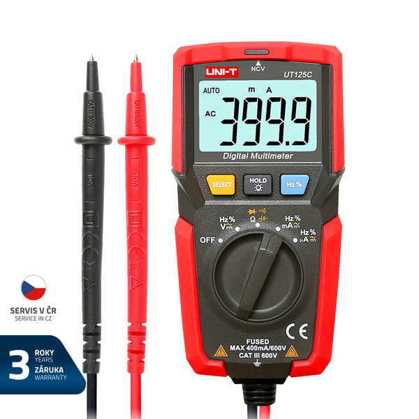 Multimetr UNI-T UT125C