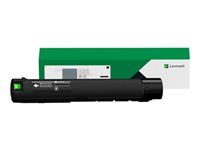Černá - originální - kazeta s barvivem LCCP, LRP - pro Lexmark CX930dse, CX931dse