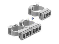 Cable Conduit Holder with locking clip