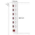 HAMA Přepěťová ochrana XL, 6x Schuko, 1,4 m, bílá