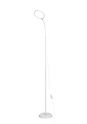 Platinet PFL1084W podlahová LED lampa 10W stmívatelná 2v1, bílá