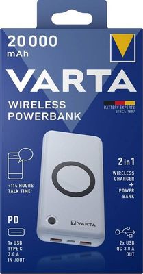 Varta Powerpack Wireless 20.000mAh