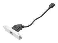 Přichycení talíře modulárního zařízení - USB typ B