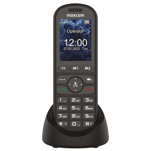 MAXCOM Telefon COMFORT MM39D SE, černý