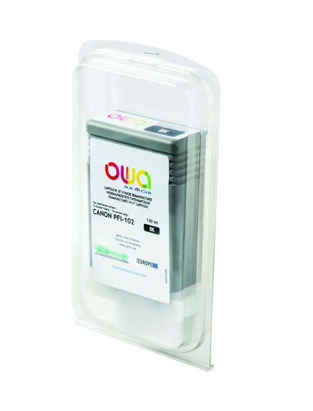 OWA Armor ink-jet kompatibilní s Canon iPF 500/600 černá, 130ml, kom.s PFI102B