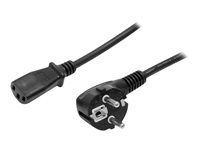 PC Power Supply Cable - Elektrický kabel - power IEC 60320 C13 do power CEE 7/7 (M) - 1.8 m - černá - Evropa - pro P/N: KITBXAVHDPEU, KITBXDOCKPEU
