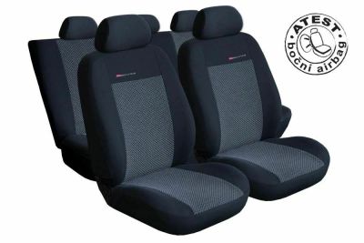 Autopotah SIXTOL Škoda Octavia III, sivá čierna