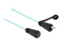 Optical fiber cable LC Duplex to LC Dupl
