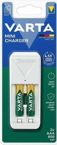 Varta Mini Charger+2xAAA 800mAh 57656-421