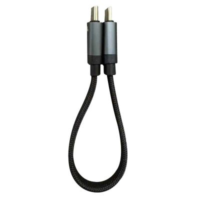 MEGATECH Kábel USB-C/USB-C, 240W, 0.2m, či