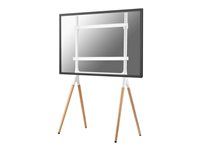 Stojan - pro Displej LCD - bílá - velikost obrazovky: 37"-70" - podlahové provedení