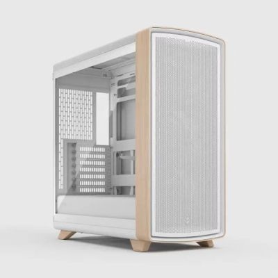 Fractal Design Summit Chalk White TG Clear Tint