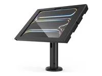 Montážní sada (kryt, stojan) - odkrytá přední/zadní kamera a senzory - pro tablet - uzamykatelný - kovový rám - černá - velikost obrazovky: 11" - montáž na stěnu - pro Apple 13-inch iPad Pro (M4)