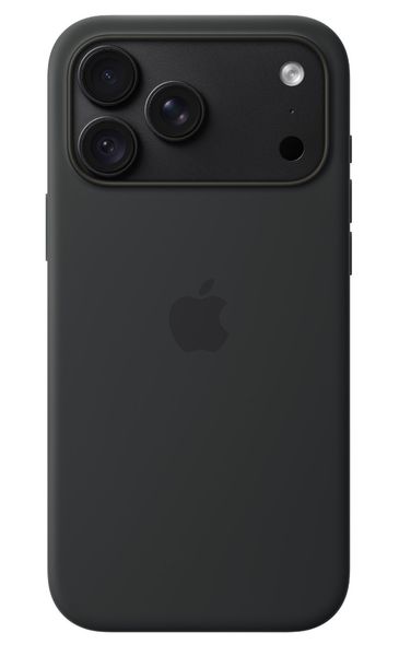 iPhone 18 Pre Max silikónové puzdro s MS - Black