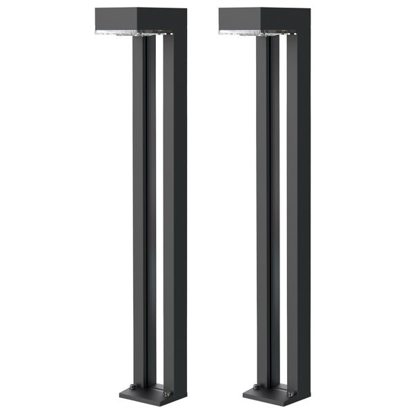 Venkovní solární LED světlo Viking SR07 - 2ks/1000 lm/IP54/2 režimy/teplá bílá