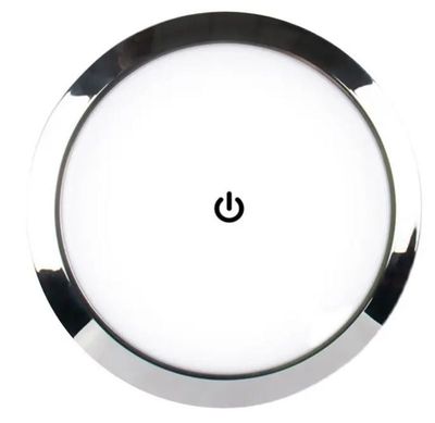 LED podhledové světlo do karavanu s dotykovým vypínačem, 12-24V - 18cm