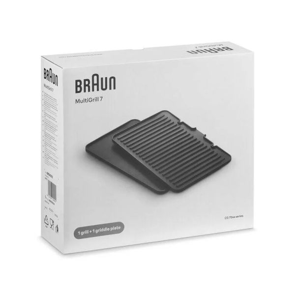 Braun BRSK003 platničky na gril (hladka + rebrovaná) pre MultiGrill 7