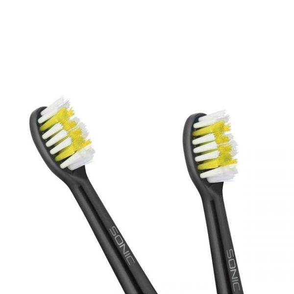 Hlavice pro zubní kartáčky TEESA Sonic Black měkké