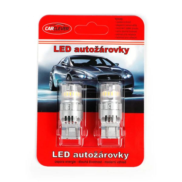 Autožárovka LED T20 12 V CARCLEVER 95AC005 balení 2 ks