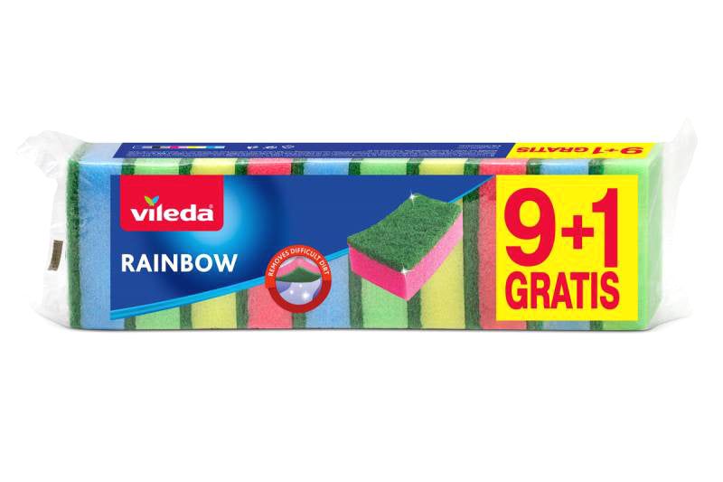 Houba VILEDA Rainbow 173842 9+1ks
