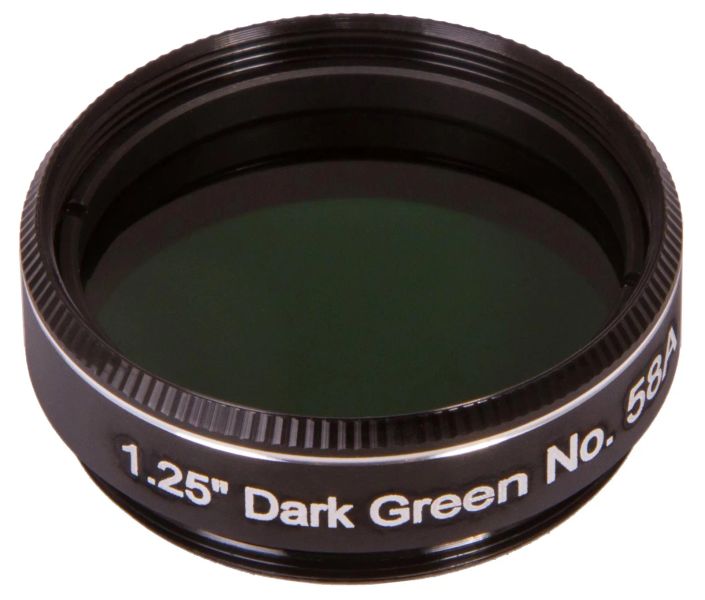 Filtr Explore Scientific tmavě zelená N58A 1,25"