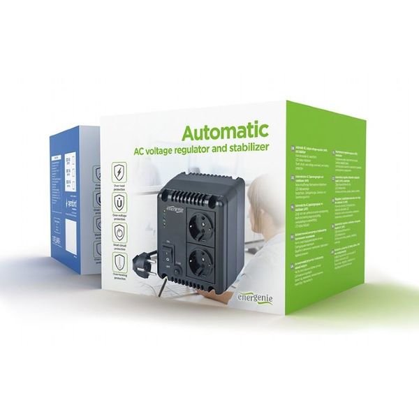 GEMBIRD EG-AVR-1001 stabilizátor napětí 220V/1000VA