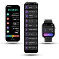 MANTA REVO Smartwatch, Smart hodinky, růžově-zlaté