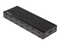Portable M.2 PCIe Aluminum Case - 1GB/s Read & Write - Mac & PC - Kryt úložiště - M.2 - M.2 Card - USB 3.1 (Gen 2) - černá