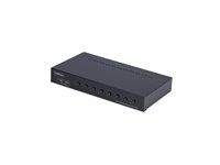 Startech 8-Port DisplayPort KVM Switch w/1U Rack Mount Kit, 4K 60Hz - Prepínac KVM - 8 x KVM port(s) - 1 místní uživatel - desktop - kompatibilní s TAA