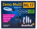 Lupa Levenhuk Zeno Multi ML17 černá