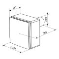 Ventilátor VENTS VN-1 80 radiálny