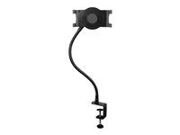 Bendable Tablet Arm - Desk Mount Tablet Stand - For Most 7" to 11" Tablets - Detachable Holder - Montážní sada (clamp, nastavitelný držák, přizpůsobitelné montážní rameno) - pro tablet - plast, ocel - černá - velikost obrazovky: 7"-11" - na stůl - pro P/N: DK30CHPH, STSCART