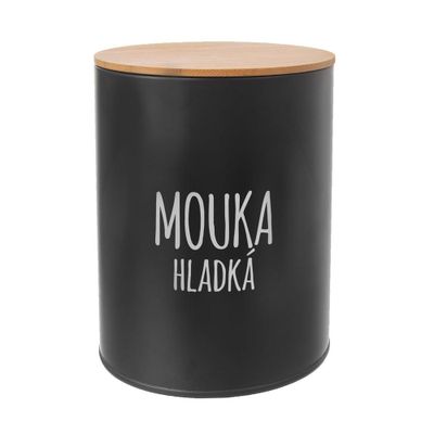 Dóza ORION Black Hladká Mouka 13 cm