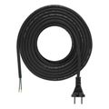 Flexo šňůra gumová 2x1,0mm2 5m černá EMOS S03050