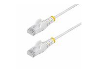 50cm White Slim CAT6 Ethernet Cable - N6PAT50CMWHS