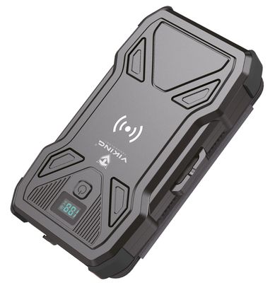 Solární powerbanka VIKING TYR I/Output:1xUSB-C,2xUSB-A/Wireless charge 15W max/10000mAh/LED světlo