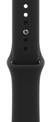 Watch Acc/42/Black Sport Band - M/L