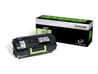 Vysoká výtěžnost - černá - originální - kazeta s barvivem LCCP, LRP - pro Lexmark MS810, MS811, MS812
